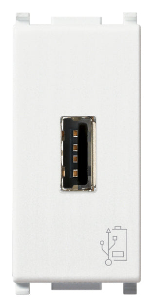 14292 - Plana Unit alimentazione USB 5V1‚5A 1M bianco 