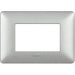 AM4803TBC - placca 3 moduli - colore bianco calce 