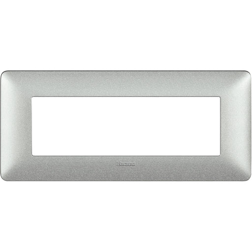 AM4806TBC - placca 6 moduli - colore bianco calce 