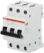 Abb S598538 - Interruttore magnetotermico 4‚5 kA Curva C 6 A 3P
