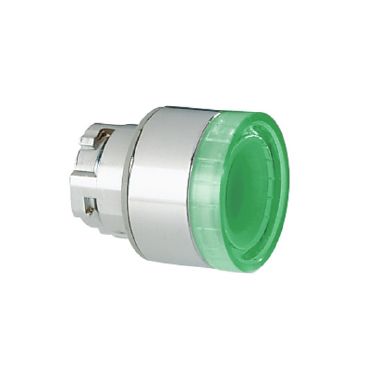 8LM2TBL103 - Operatore pulsante luminoso ad impulso 22mm serie 8lm‚ rasato con visibilit laterale‚ verde 