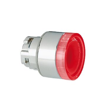 8LM2TBL104 - Operatore pulsante luminoso ad impulso 22mm serie 8lm‚ rasato con visibilit laterale‚ rosso 