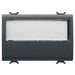 GW12192 - PULSANTE CON TARGA PORTANOME ILLUMINABILE 250V ac - NA 10A - 3 MODULI - NERO - CHORUS 