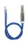 00938.B - Unit LED 110-250V 0‚3W assiale azzurro 